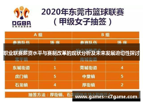职业联赛薪资水平与赛制改革的现状分析及未来发展迫切性探讨 职业联赛薪资水平与赛制改革的现状分析及未来发展迫切性探讨